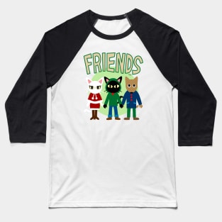 Whim's Friends Baseball T-Shirt